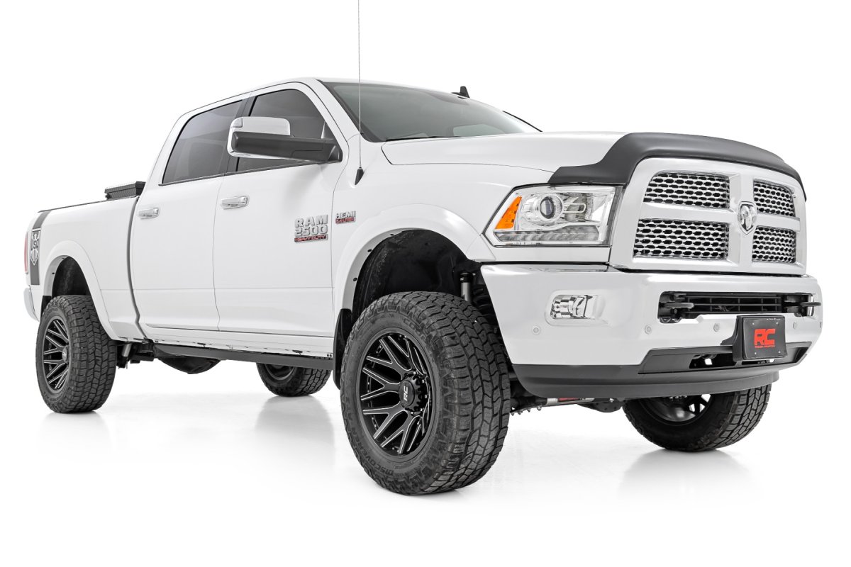 Ram 3500 Power Running Boards - Rough Country - Dual Electric Motor - '11-'23